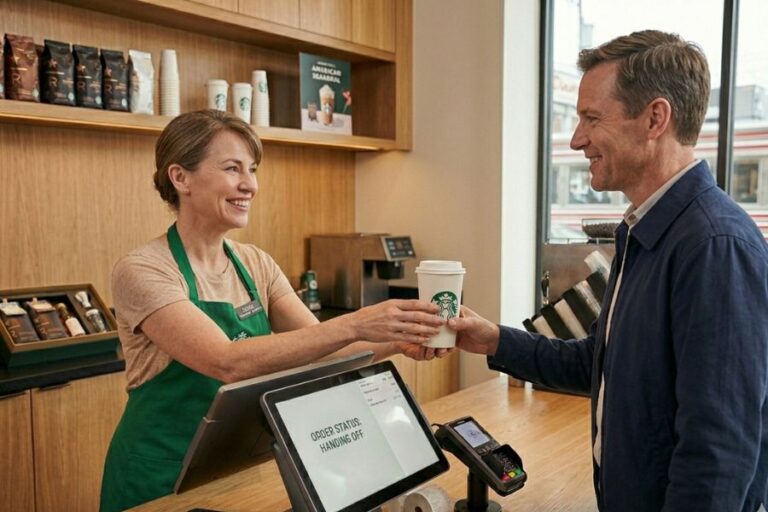 starbucks pos system practice