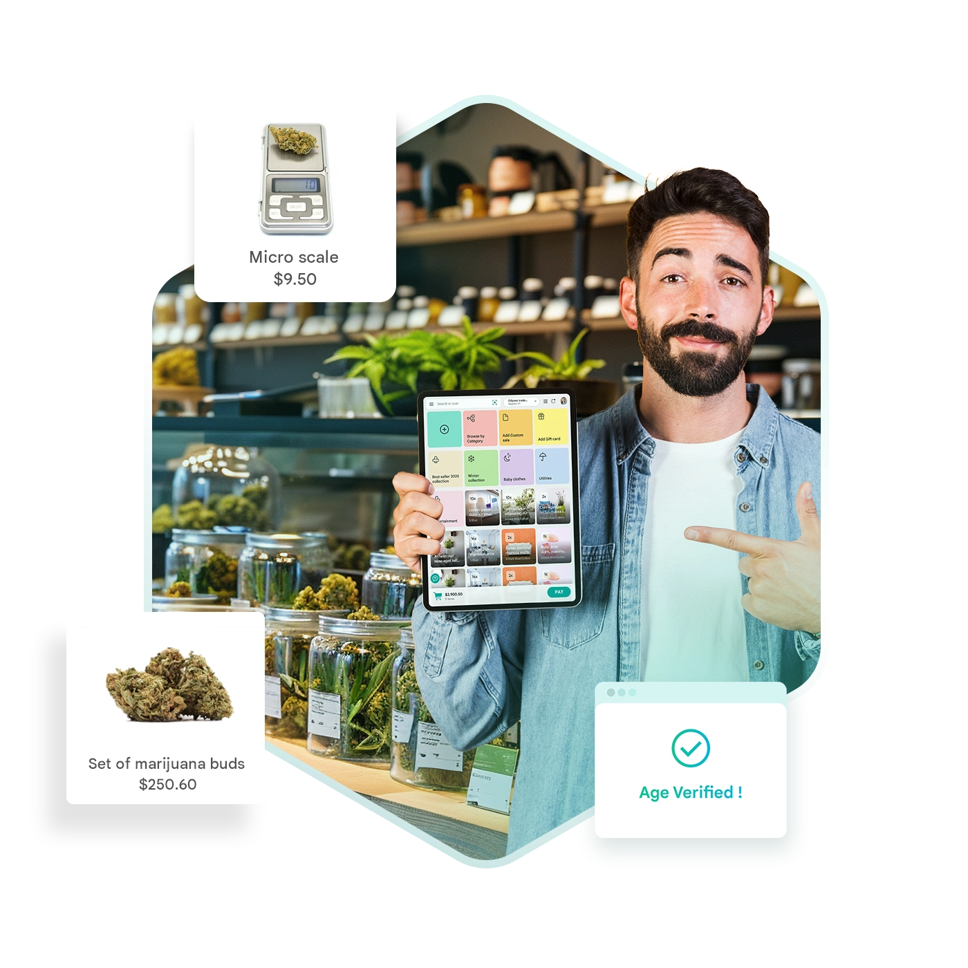 Cannabis POS system for dispensaries